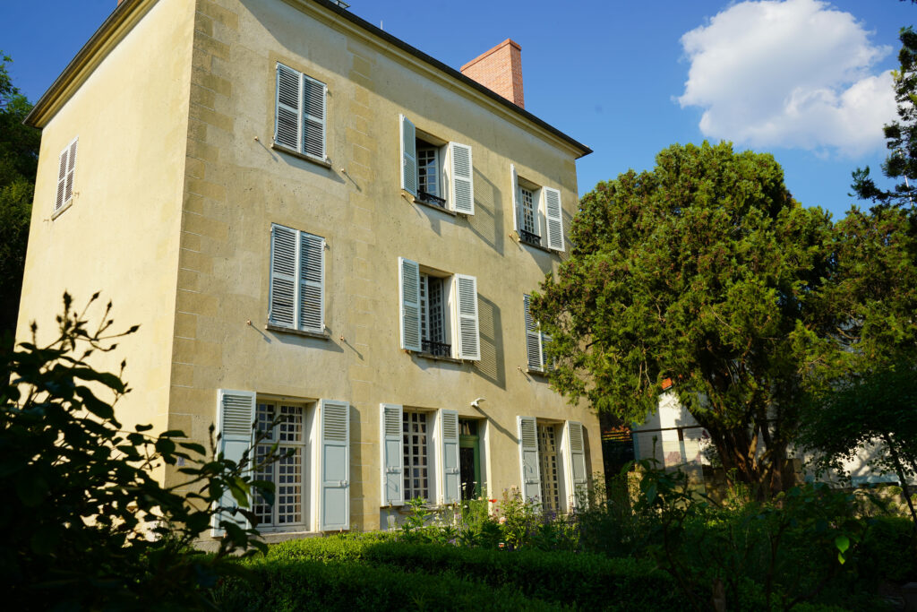 Vue de la maison du docteur Gachet à Auvers-sur-Oise