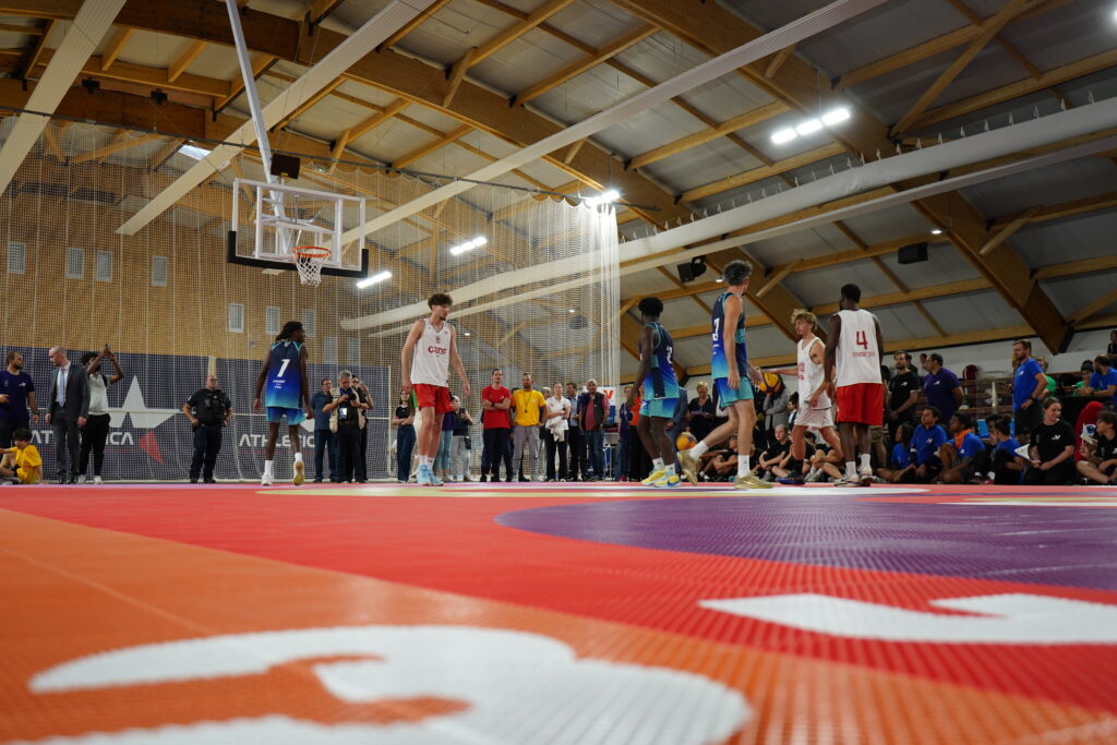 Match de basket à 3 à Athletica